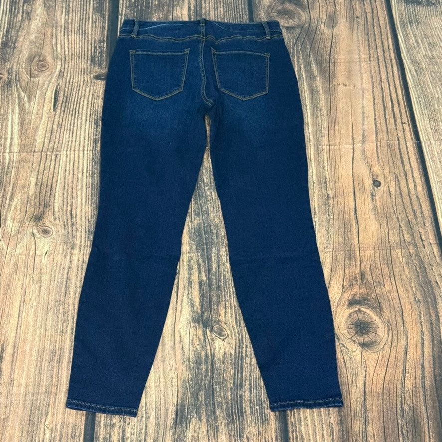 Talbots Women's Jegging Jeans Size 4 Blue Dark Wash Skinny Fit