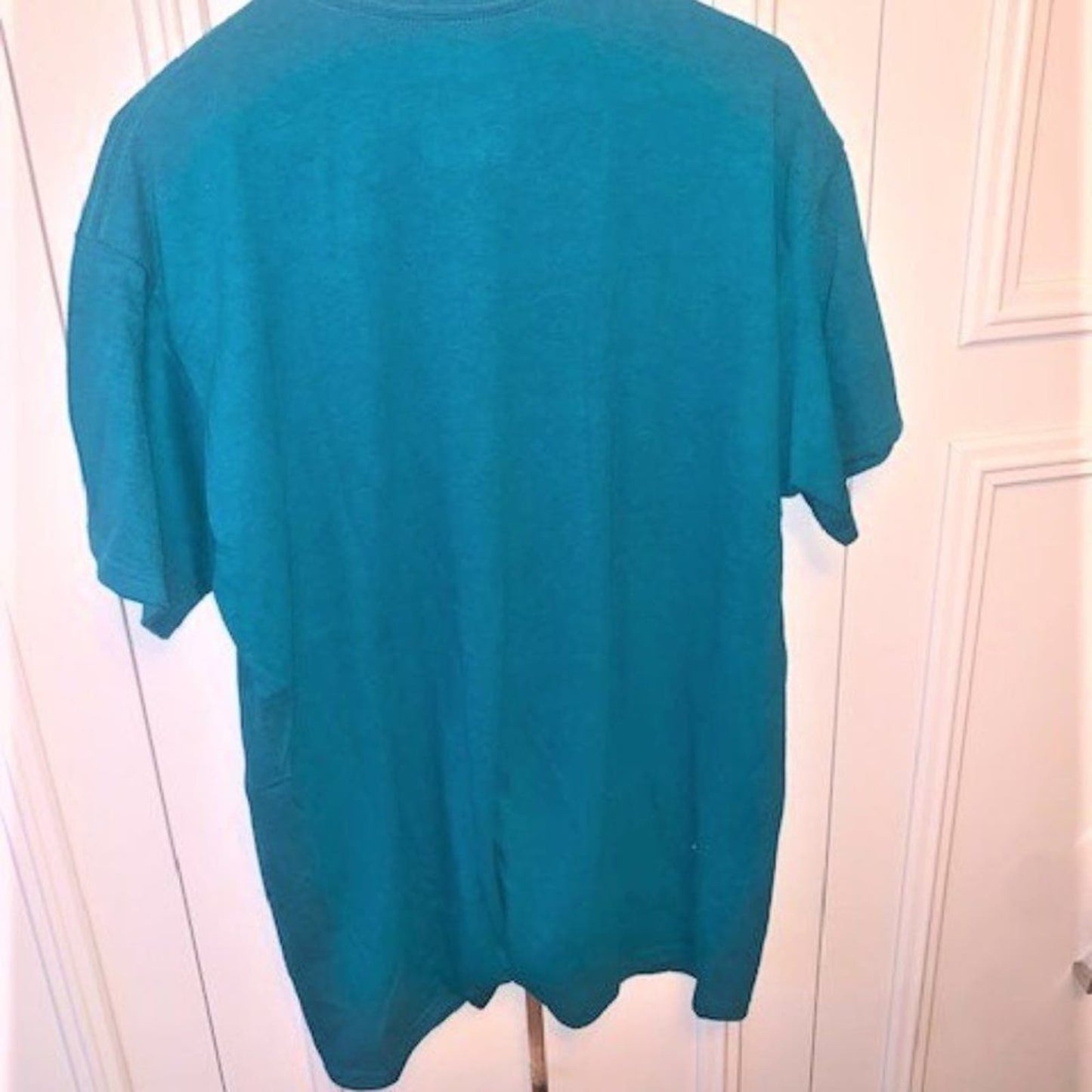 set 2 blue/green short sleeved  T-shirts
