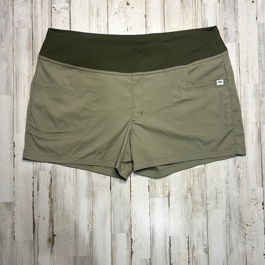 Outdoor Research Women's Zendo Shorts Green XXL Activewear Summer