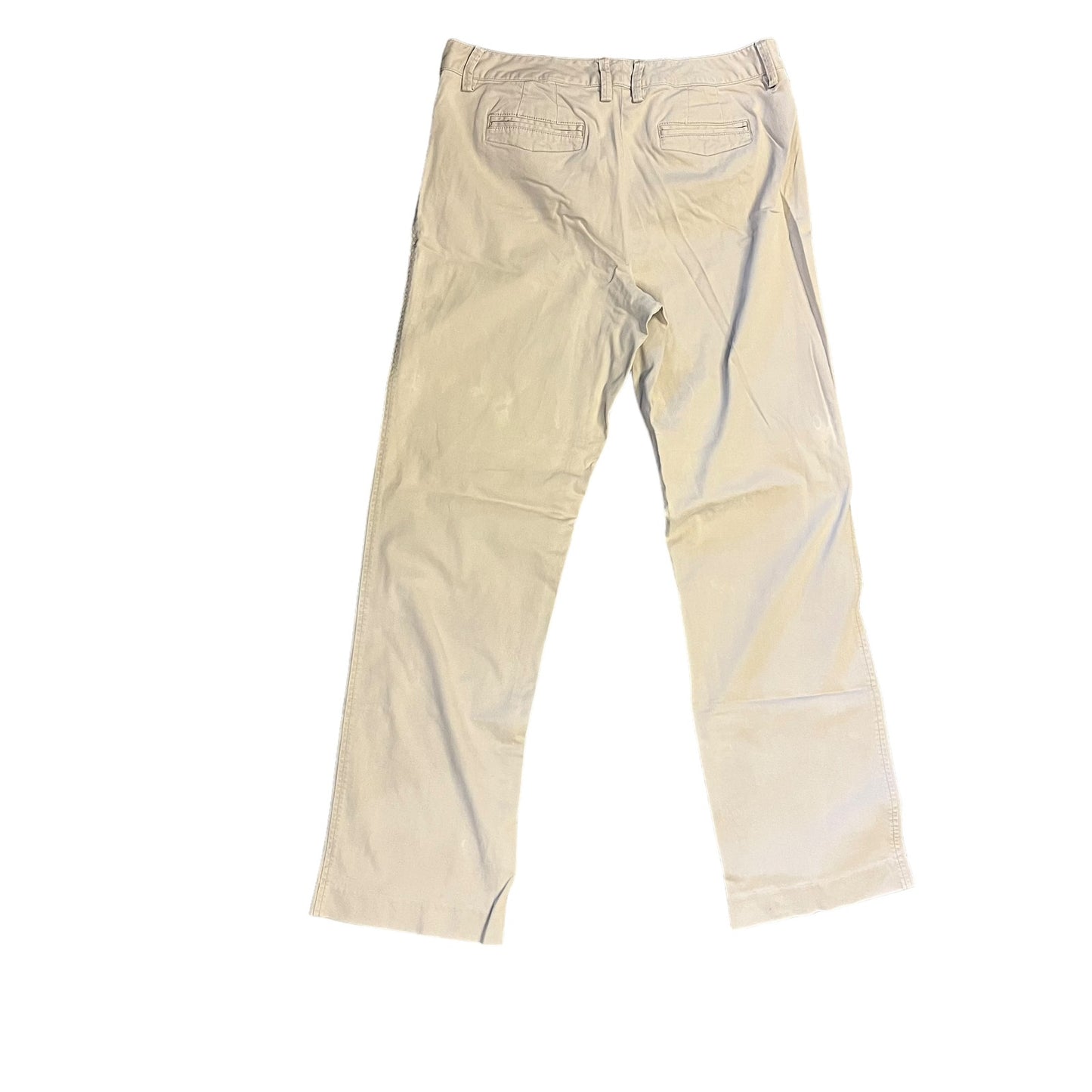 Talbots Women's 8 Stretch Khaki Chino Straight Leg Pants