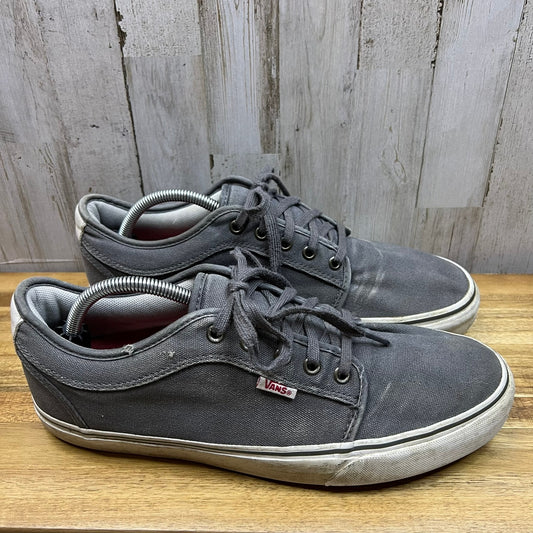 Vans Pro Men's Chukka Low Skate Shoes Gray/White Size 11