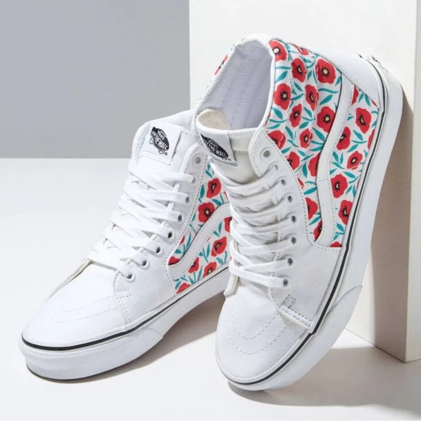 Vans Project X Flower SK8-Hi Skate-Hi Women's Size 5.0