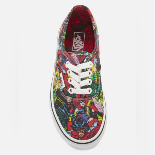 Vans Kids Marvel Comics x Authentic 'Superhero' - Kids Size 1.0