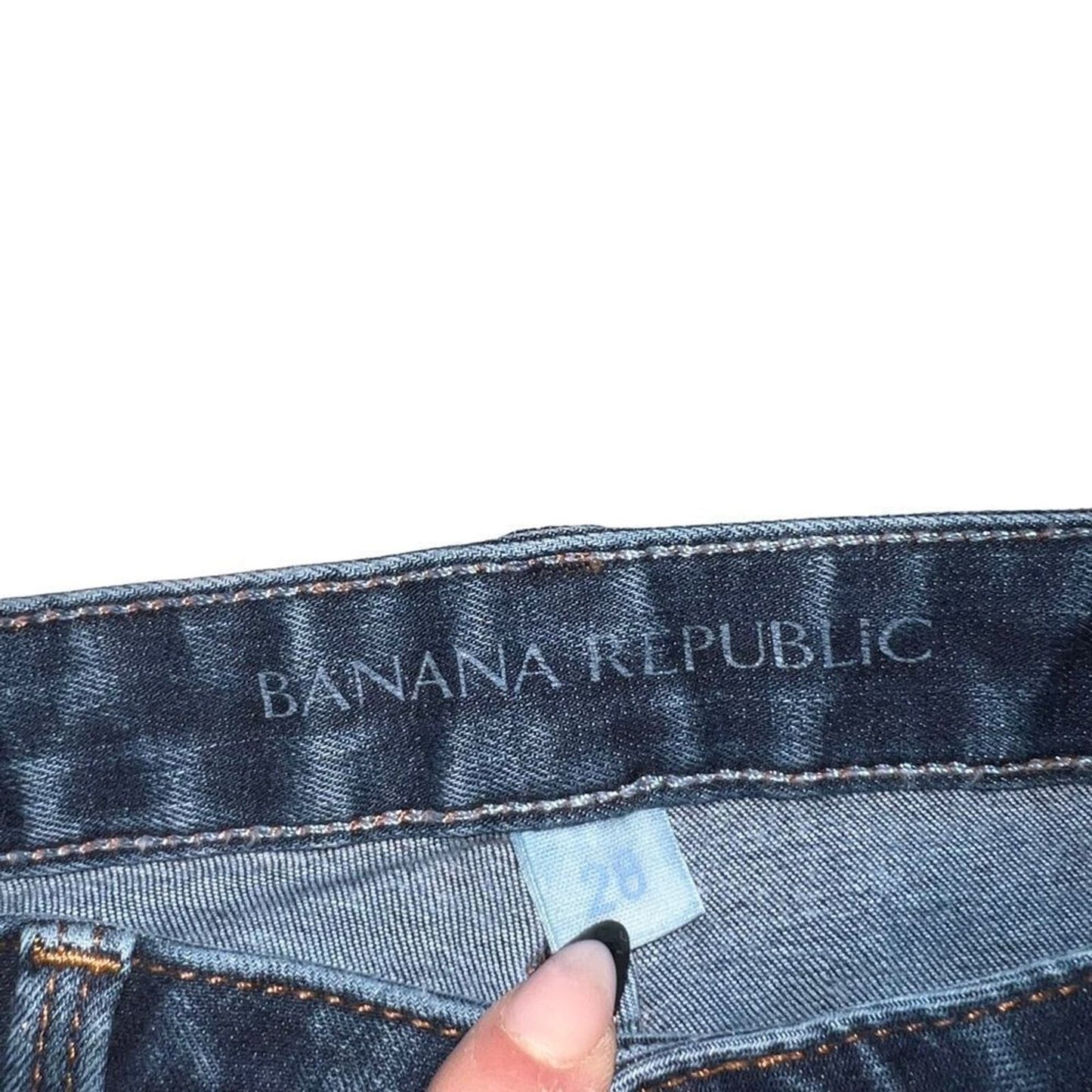 Banana Republic Dark wash Slim Fit Jeans Size 28