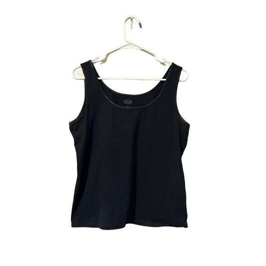 Dark Navy Talbots Scoop Neck Tank Top Size Large