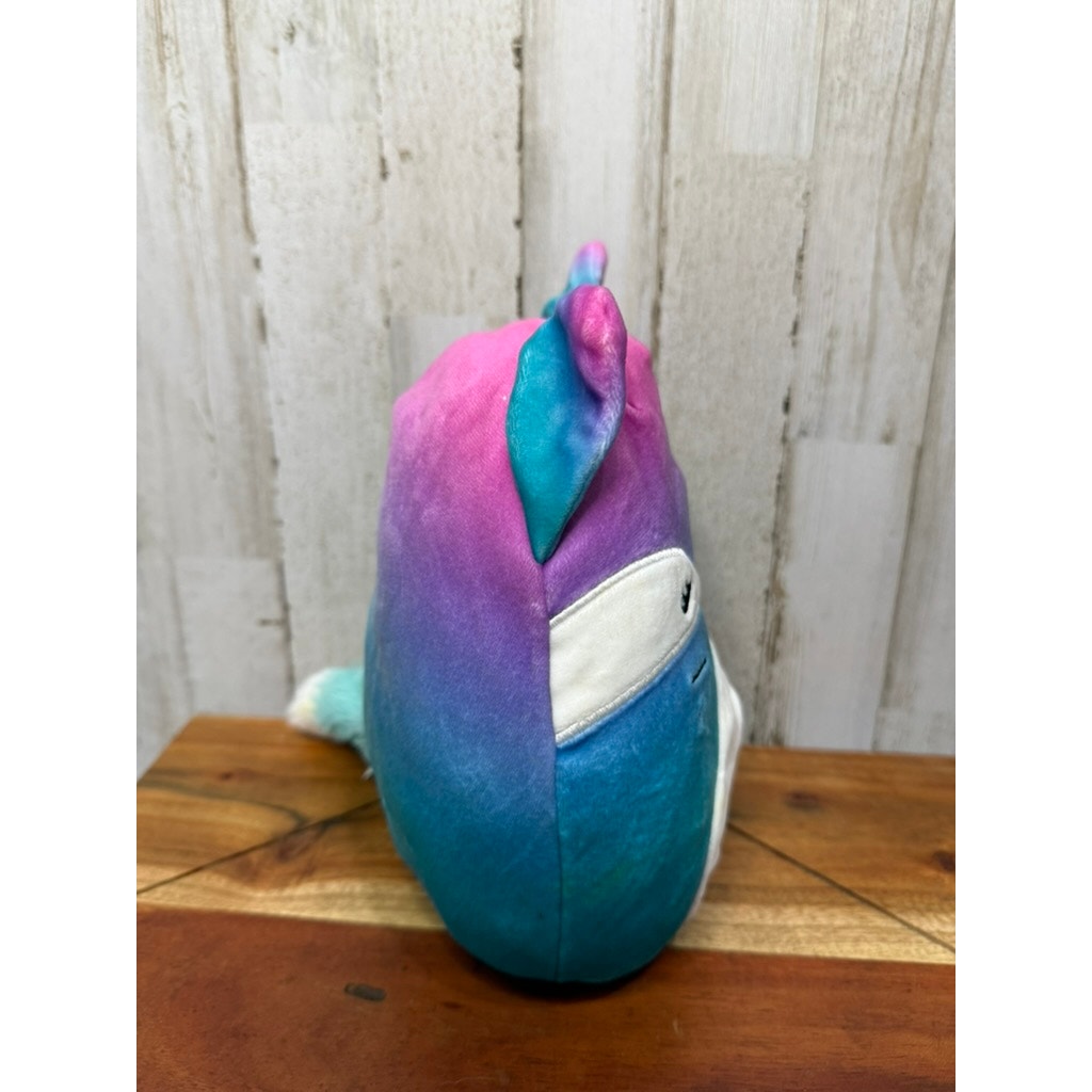 Squishmallows Vickie The Fox Plush Blue & Pink Ombre Medium 8"