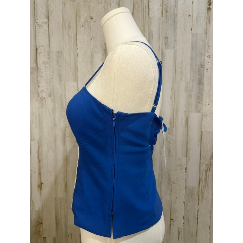 NWT Lilly Pulitzer Women's Shelli Stretch Tank Top Blue Size 00 Casual