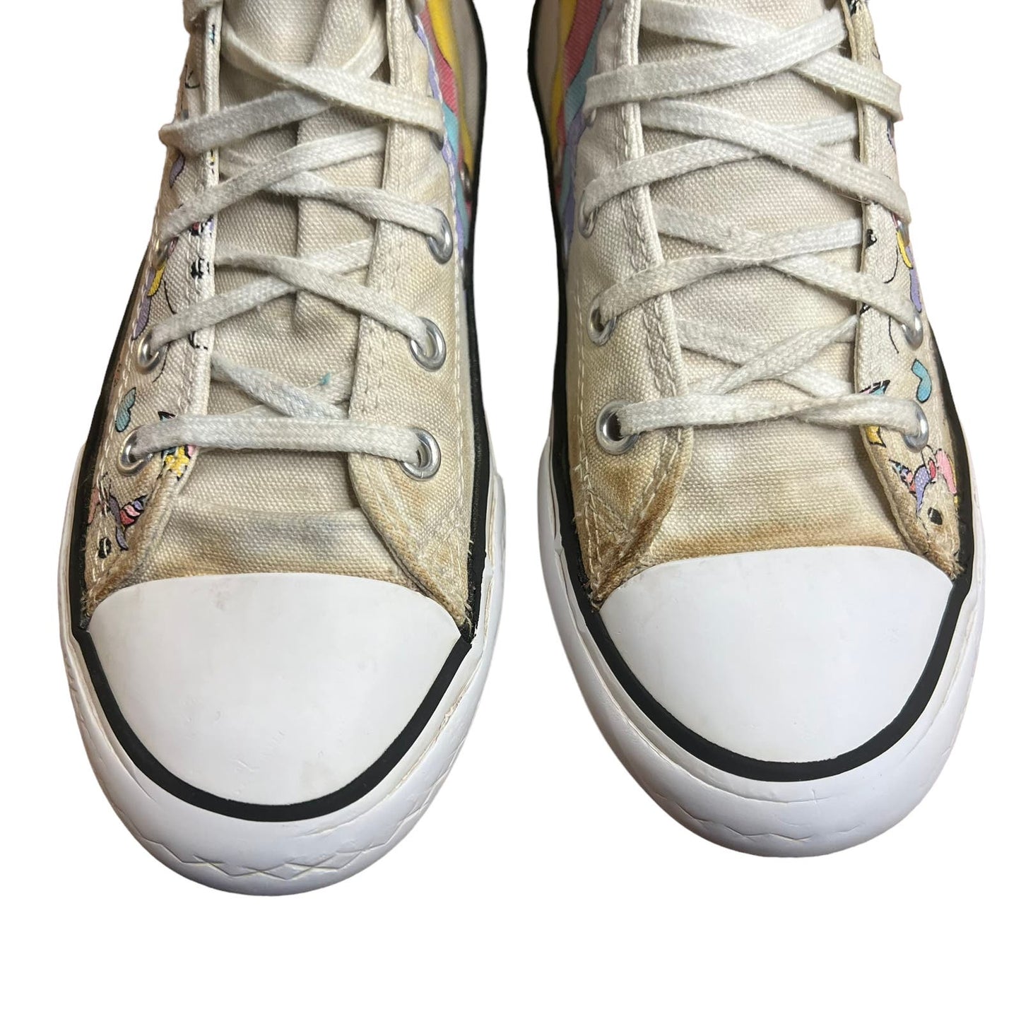 Converse Chuck Taylor All Star Hi Unicorn (GS) Lace Up Sneakers Youth Size 3.0