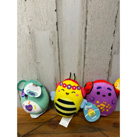 NWT McDonald's Squishmallows Happy Meal Toys Set of 3 Collectibles
