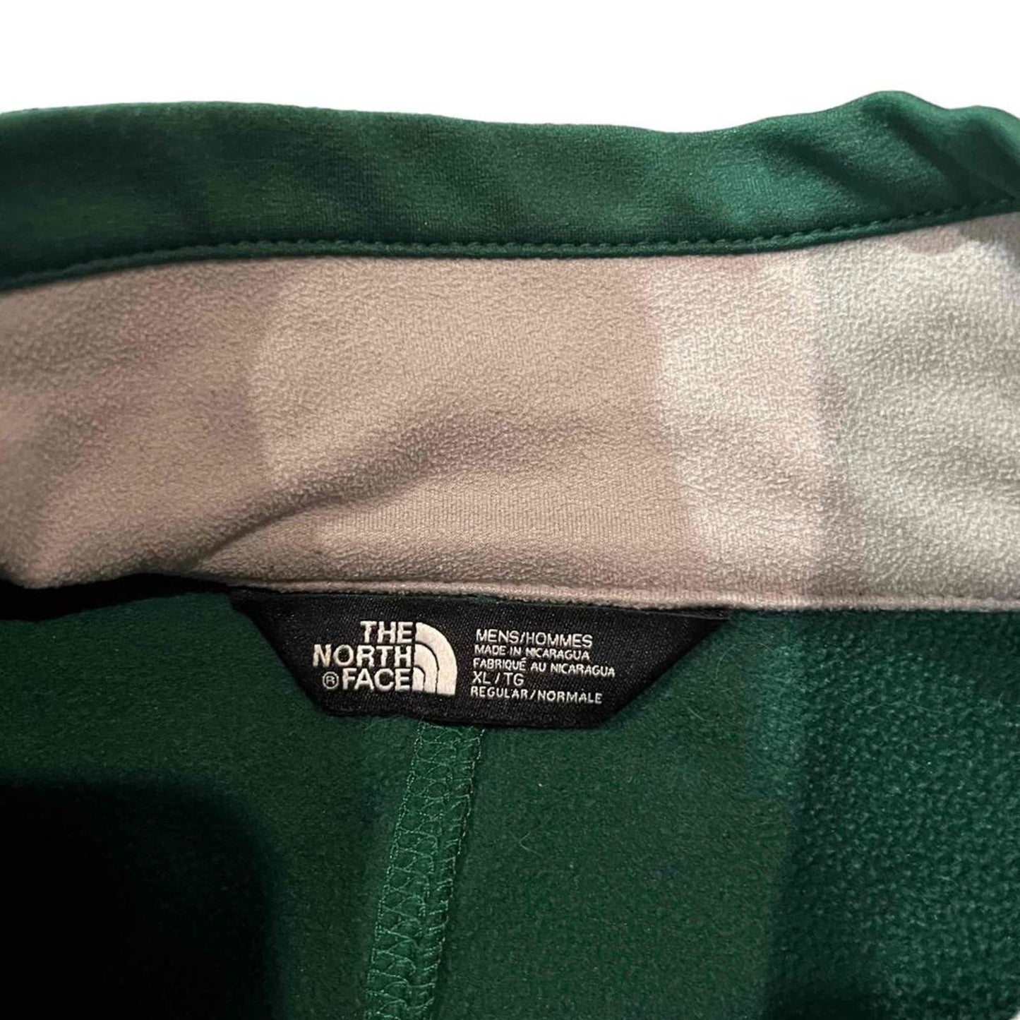 The North Face Men's XL Green Cinder 200 FZ Fleece Full Zip Jacket