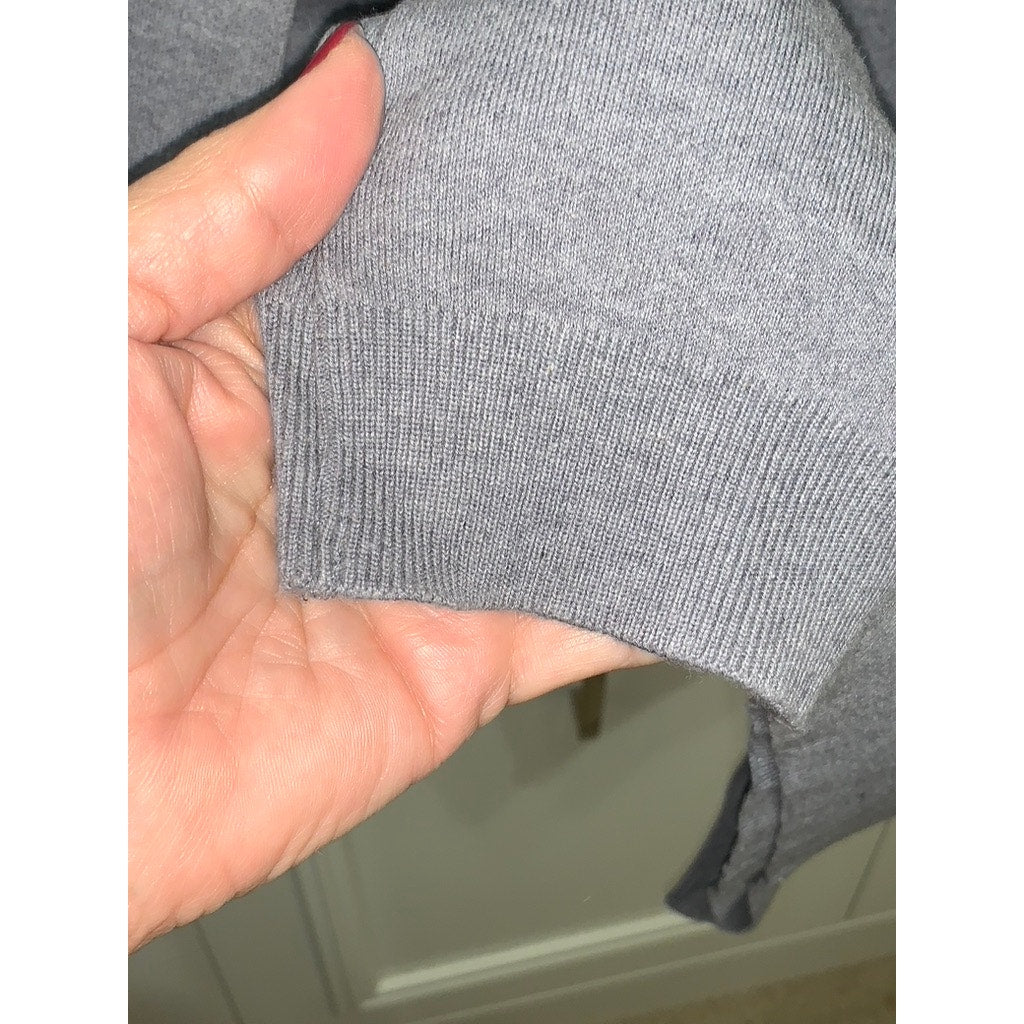 Lizsport Women's Lounge Set Gray Long Sleeve Size Large Casual Fall Outfit
