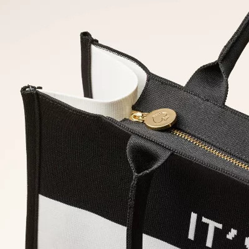 NWT Kate Spade X Target Women's Large Polka Dot Tote Bag Black & White Chic