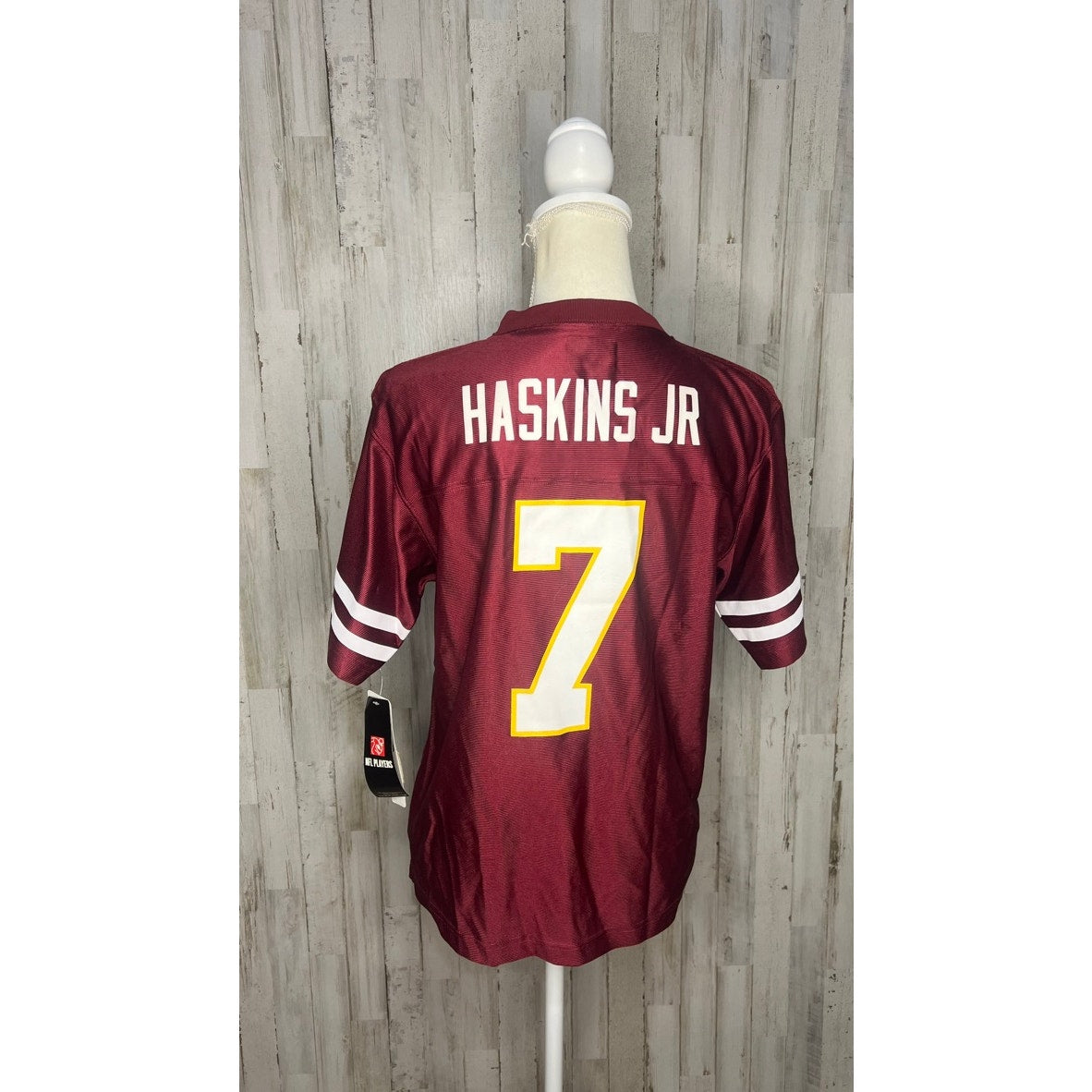 NWT Youth Large Dwayne Haskins Burgundy Washington Commanders Team Jersey