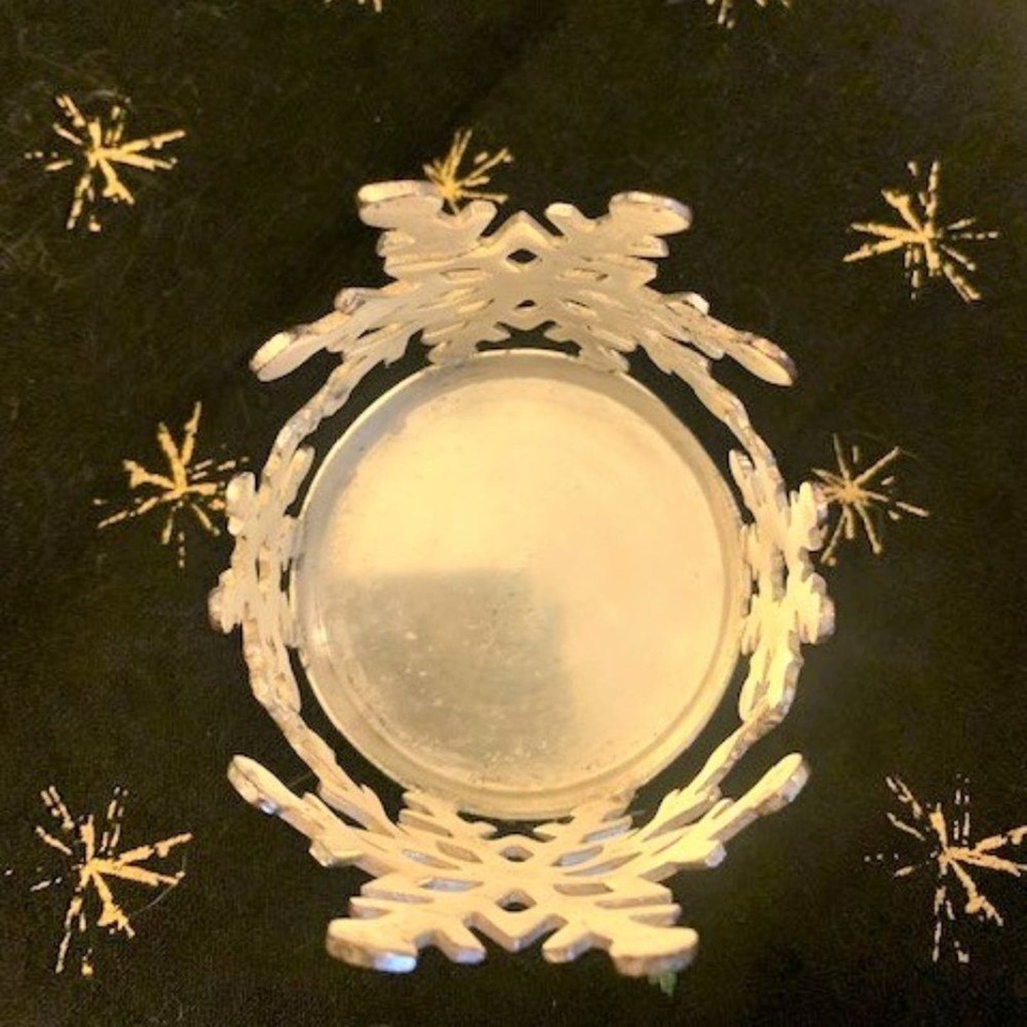Set 2 Christmas candle holders