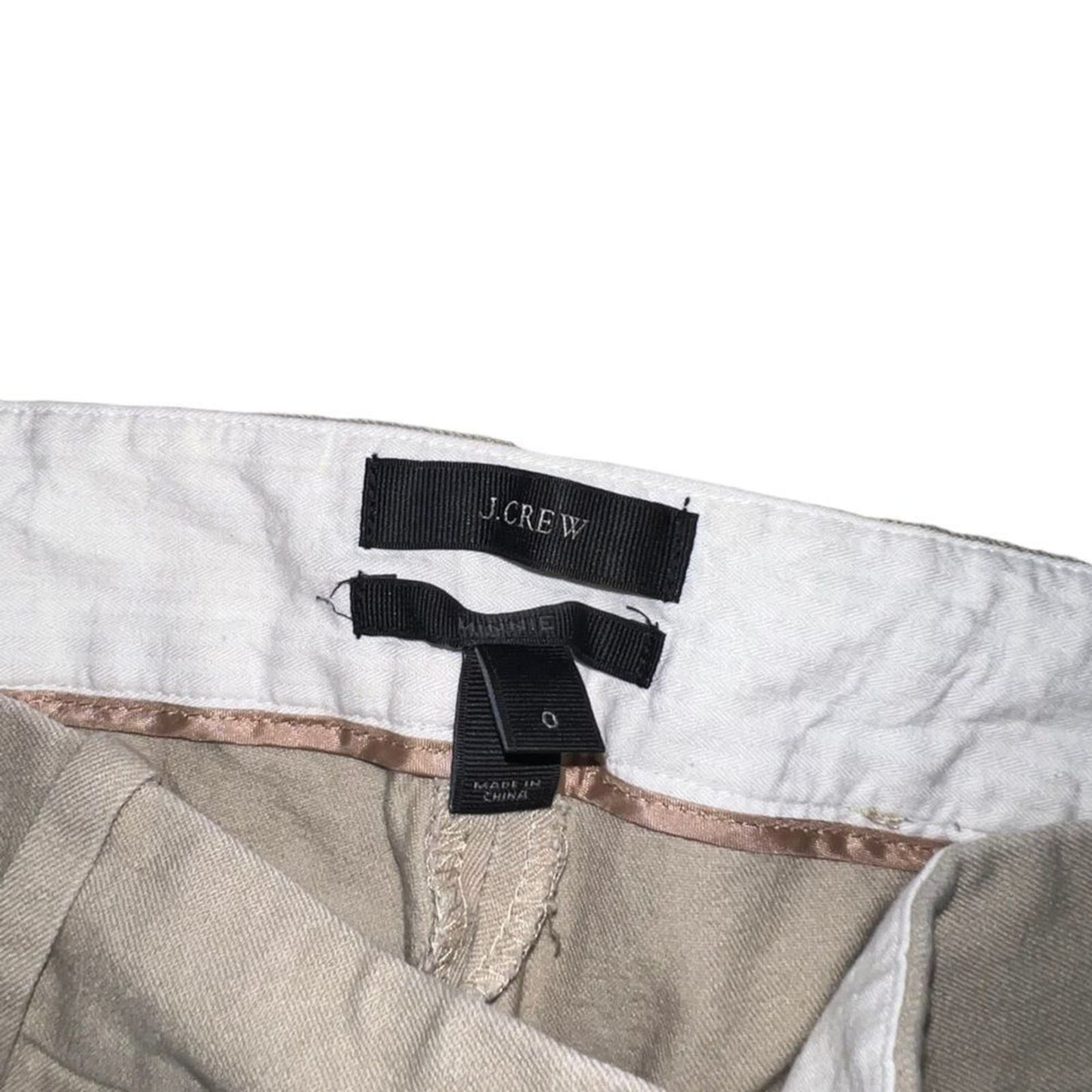 J. Crew Cropped Khakis/Chinos Size 0