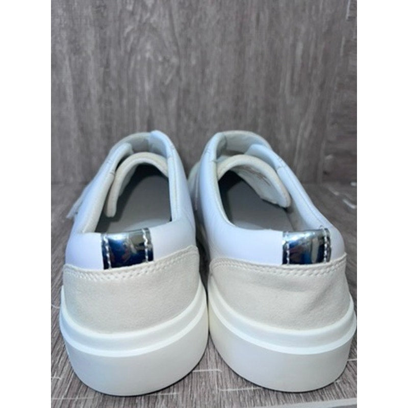 Cole Haan Men's White Leather Monk Strap Sneakers Size 9.5 Casual