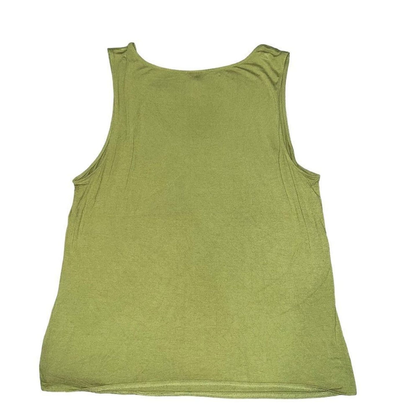 J. Jill Green Scoop Neck Tank Top Size Large