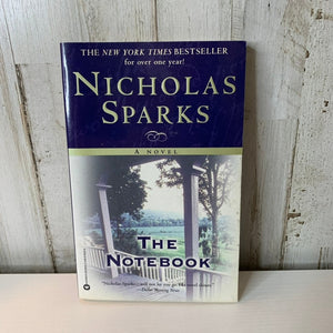 The Notebook Nicholas Sparks Paperback Novel Warner Books