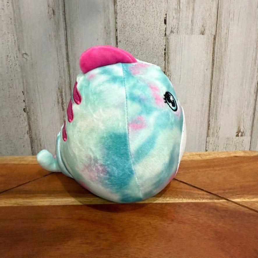 Squishmallows 5" Tie Dye Dinosaur Mystery Squad Plush Toy