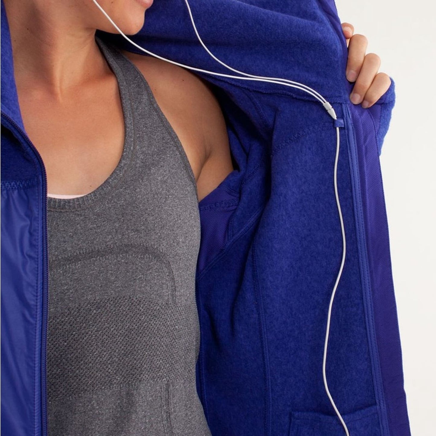 Lululemon Run: Gust Buster Jacket - Pigment Blue - Size 12