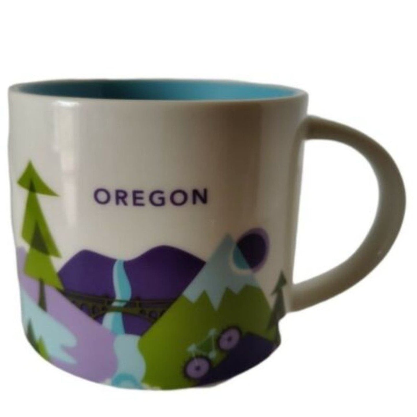 Starbucks Oregon You Are Here Collection 14oz Mug Cup 2016