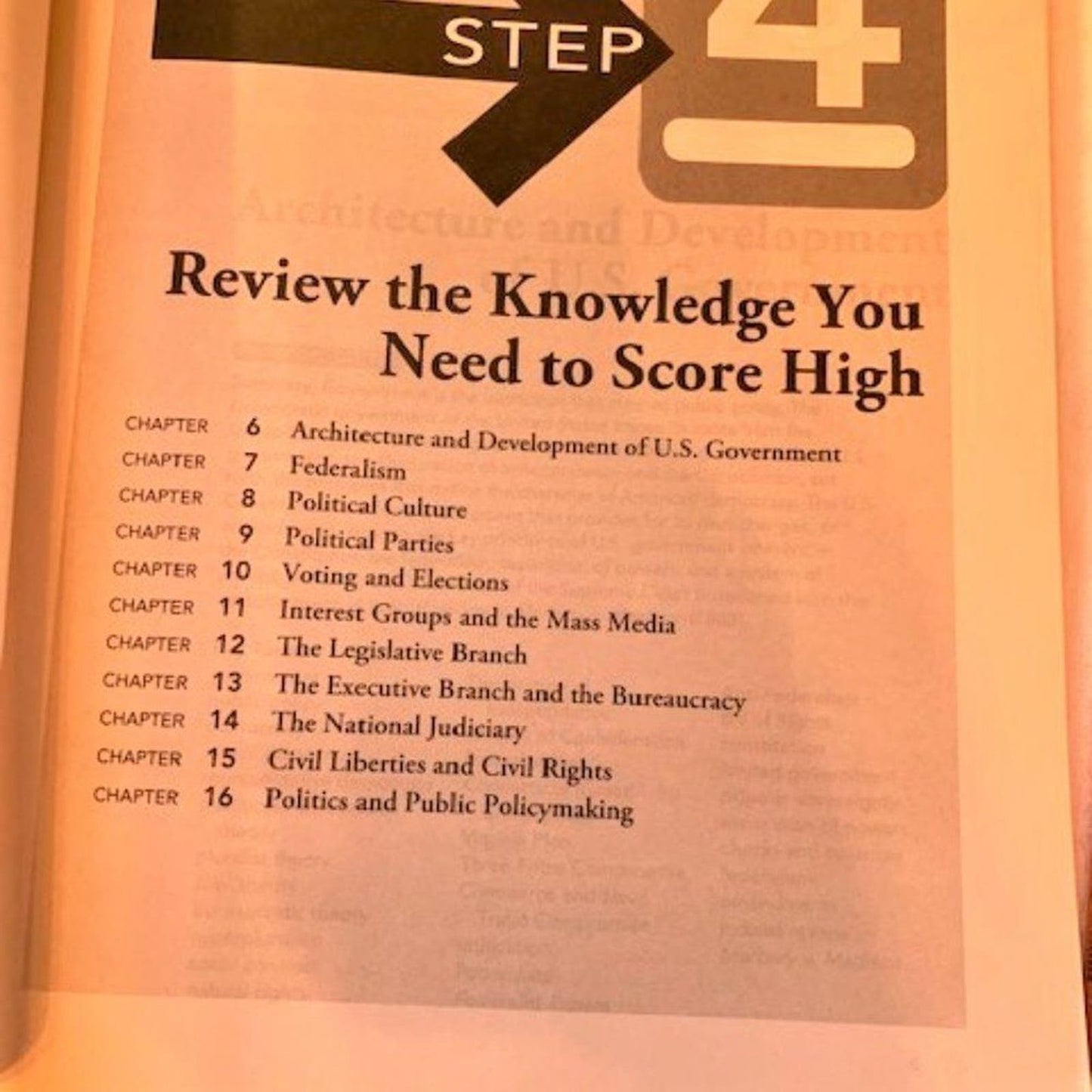 Set 2 5 Steps to a 5 AP Exam Review Us Government & Politics