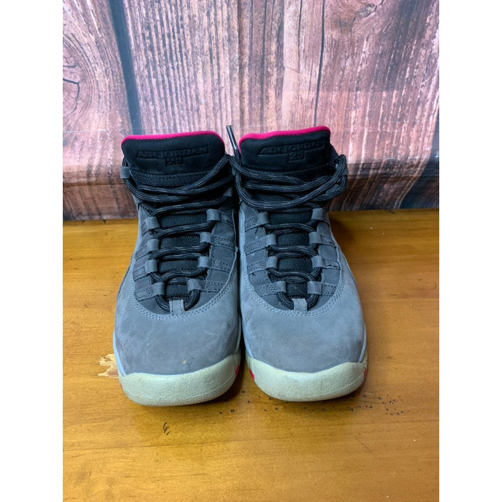 Jordan Air Jordan 10 Retro GS High Top Smoke Grey Pink 5.5Y