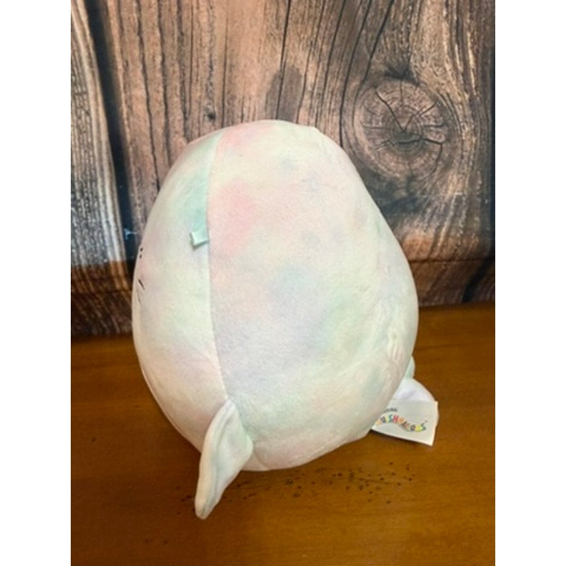 Squishmallows 8" Tobias the Tie-Dye Seal Plush Toy Multicolor