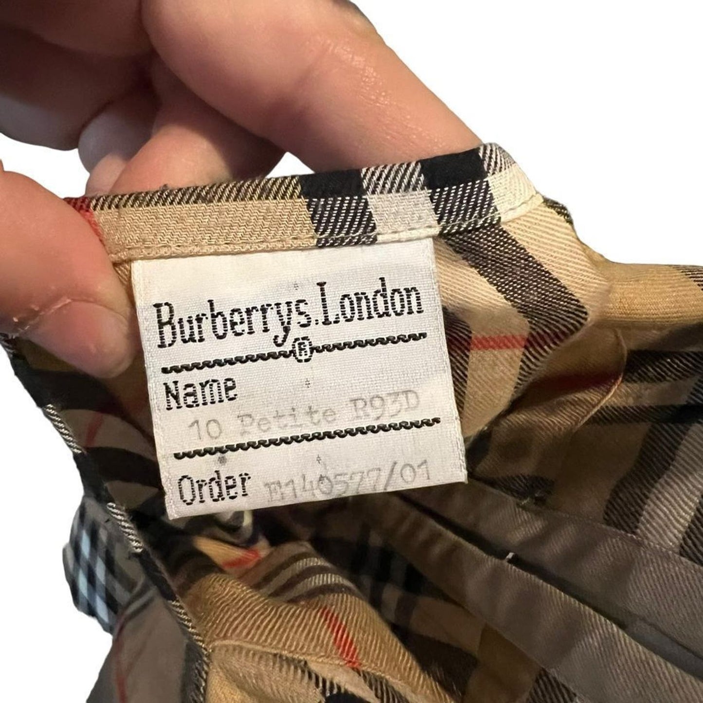 AUTHENTIC Burberry London Women’s Trench Coat Size 10