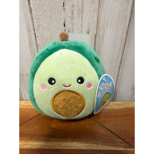 NWT Squishmallows Austin the Avocado 6" Plush Toy Green Food Squad