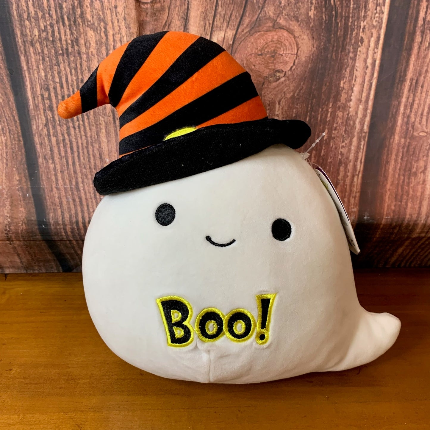 NWT Squishmallows Grace the Ghost Halloween Plush White Boo 8 in