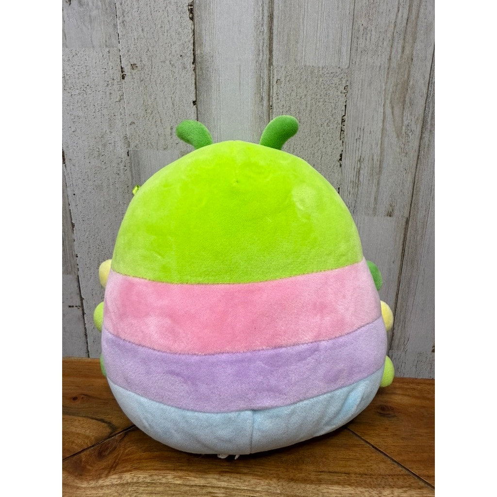 Squishmallow Rutabaga the Caterpillar Plush Toy Small 7" Multicolor