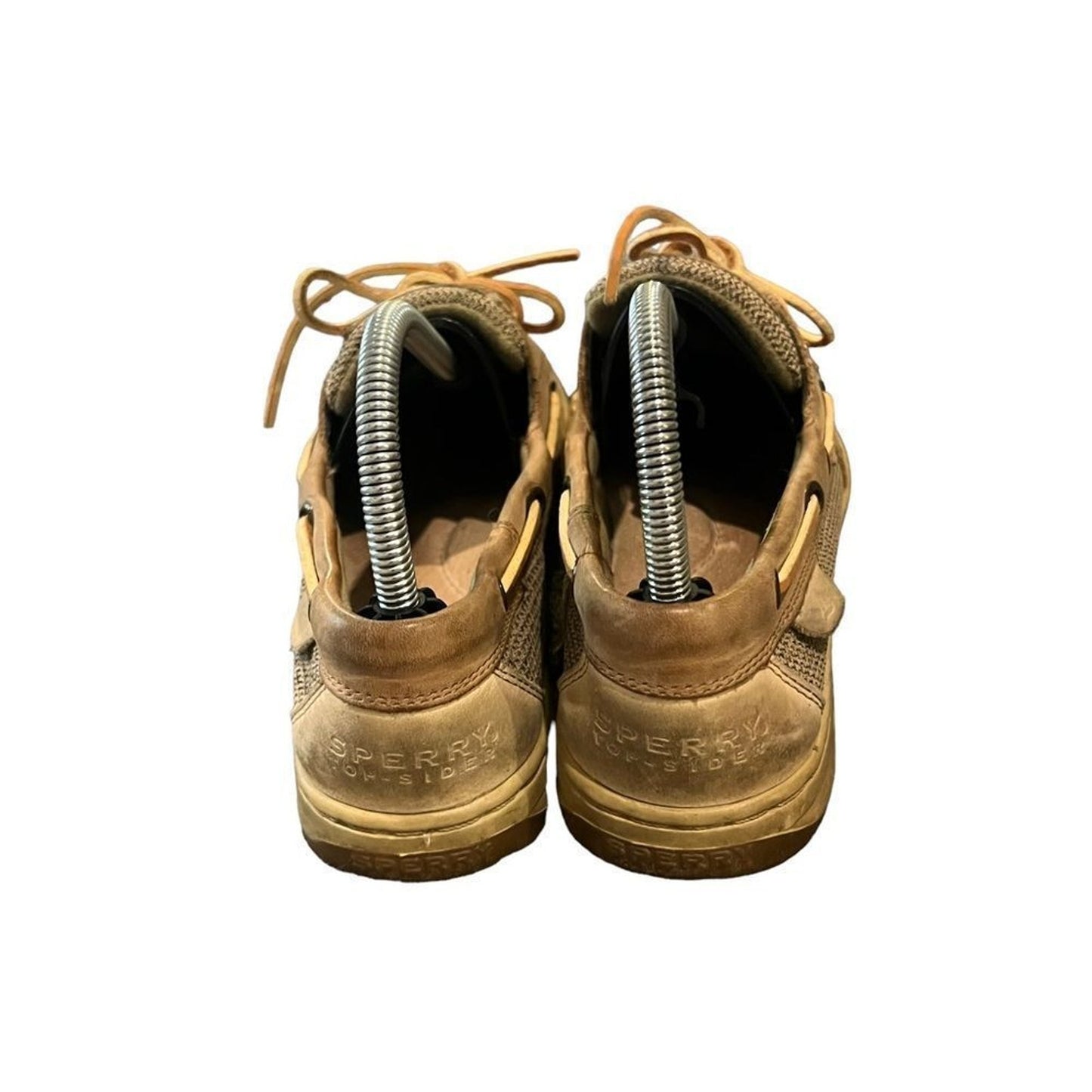 Sperry Top-Sider Bluefish 2-Eye Women's Size 8.5 Boat Shoes Brown Lace-Up Casual