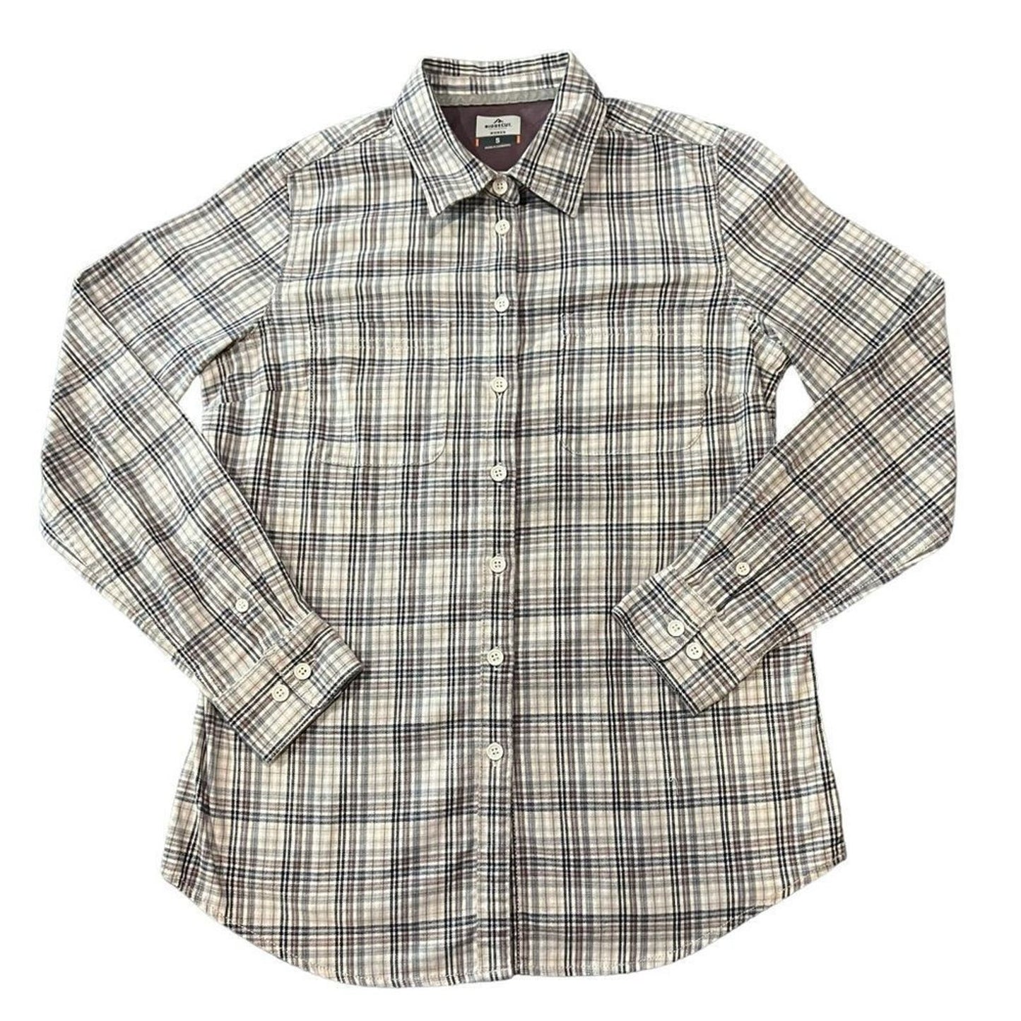 Ridgecut Toughwear Women’s Plaid/ Flannel Button Down Size Small