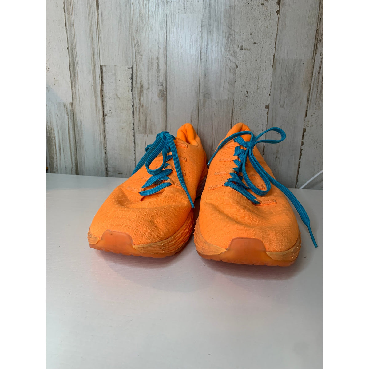 NOBULL Ripstop Runner Men's Running Training Shoes Neon Orange Size 9