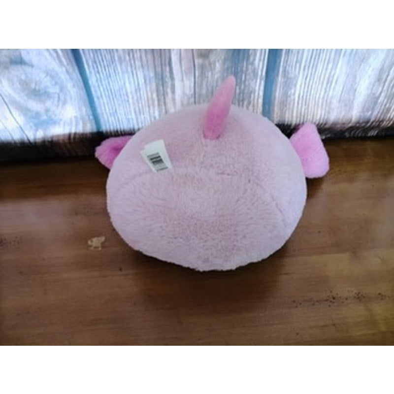 Squishmallows Fuzz-A-Mallows Pink Dog Plush Floppy Ears 12"
