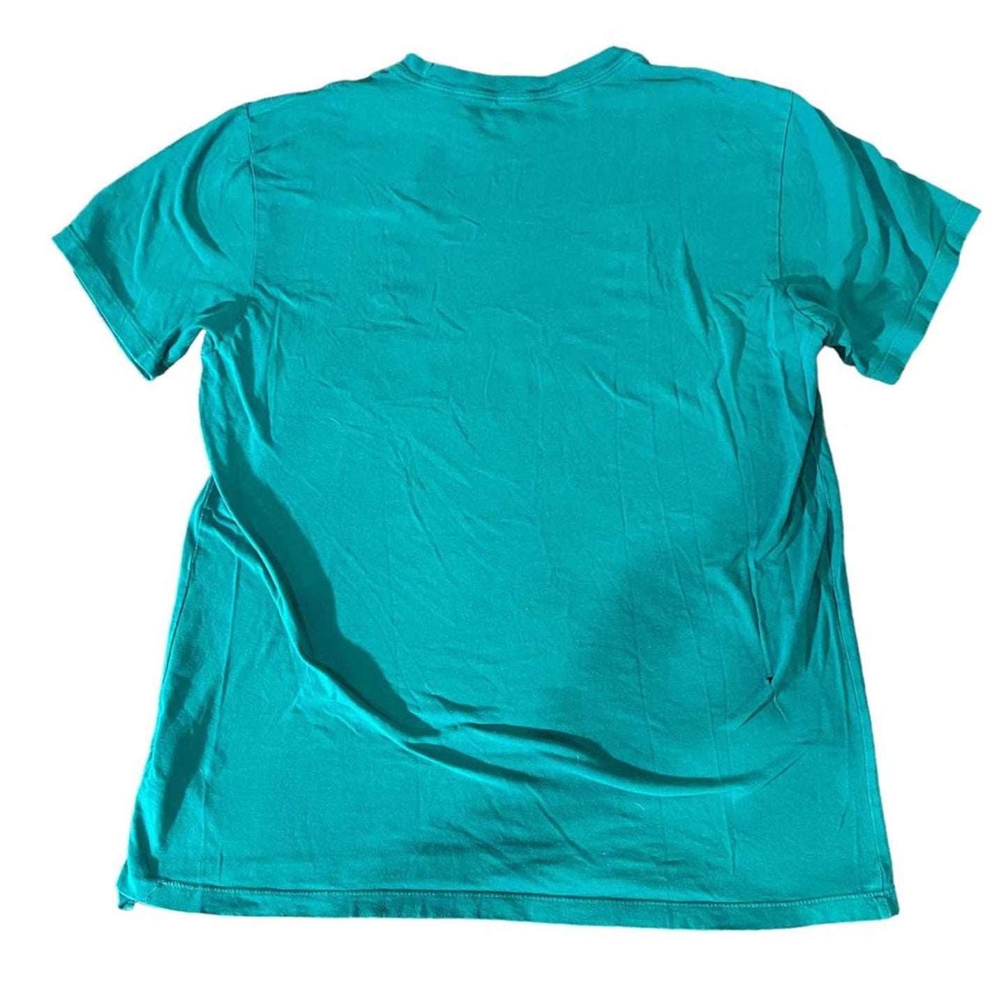 The North Face Men's Medium Teal Box NSE Logo Tee Short Sleeve Crew Neck T-Shirt