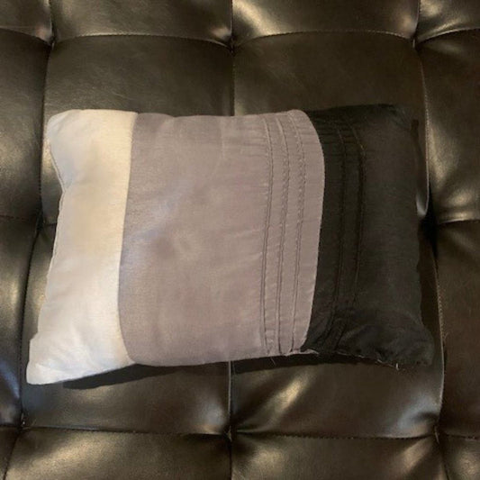 Black/Grey Lumbar Accent Pillow 