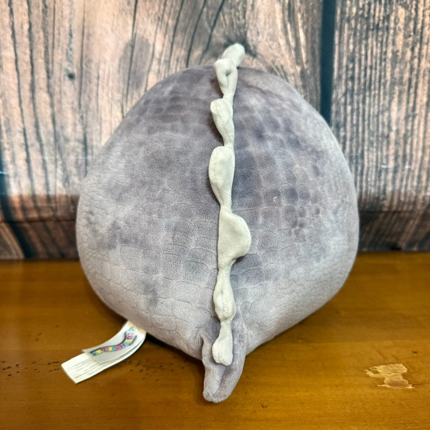 Squishmallows Chuey the Dinosaur 8" Gray Plush Toy