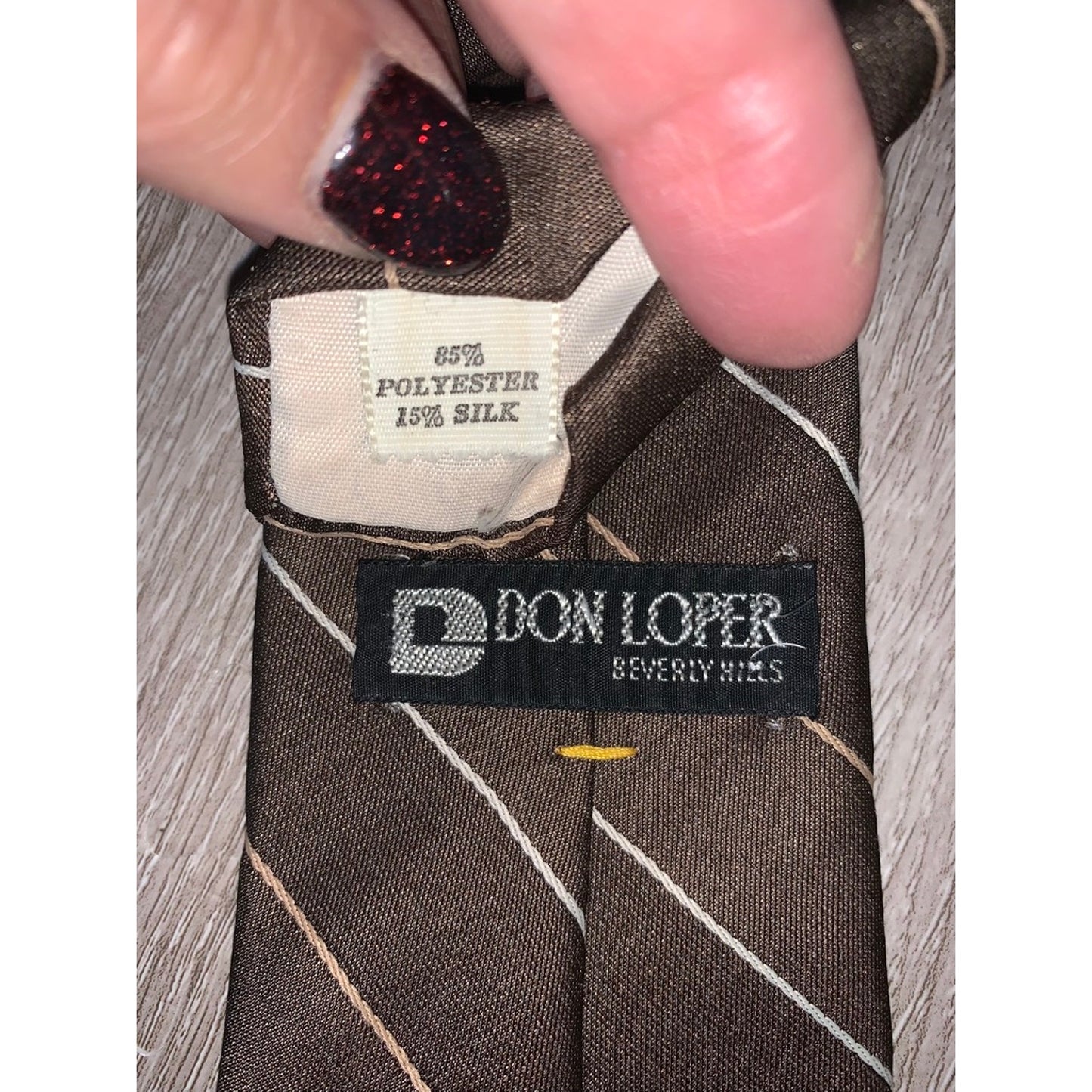 Men's Geometric Tie Set 4pc Multicolor Business/Special Occasion