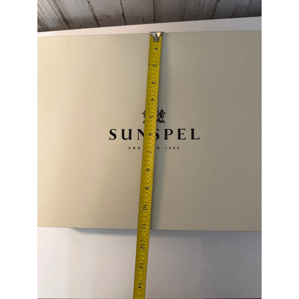 Sunspel Large Gift Presentation Box With Lid Beige Logo Luxury Keepsake