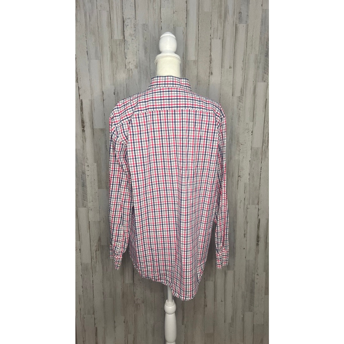 Southern Tide Men's Plaid Button-Up Shirt Long Sleeve Multicolor Size XL Casual