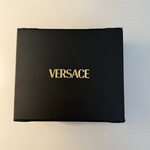 Versace Presentation Gift Box Case Black Gold Logo Jewelry Watch Storage