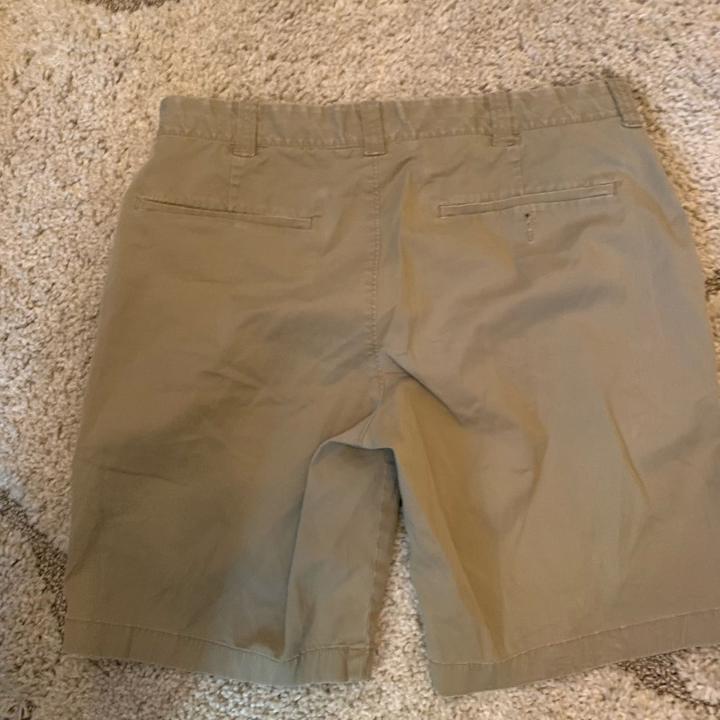 J.Crew Men's Khaki Breathable Chino Shorts Size 31 9" Inseam Easy Wear