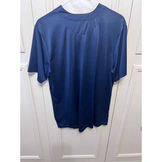 Nike New York Yankees Men's Blue MLB Jersey Size Large Short Sleeve