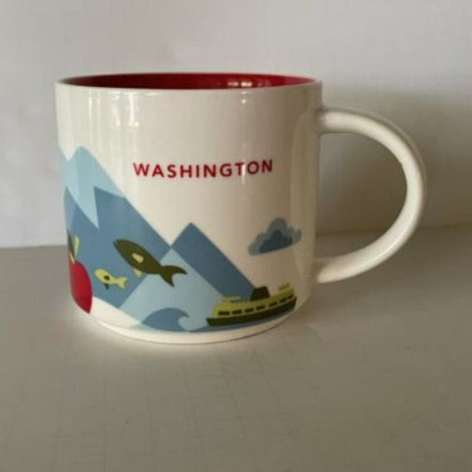 Starbucks Washington State You Are Here Mug