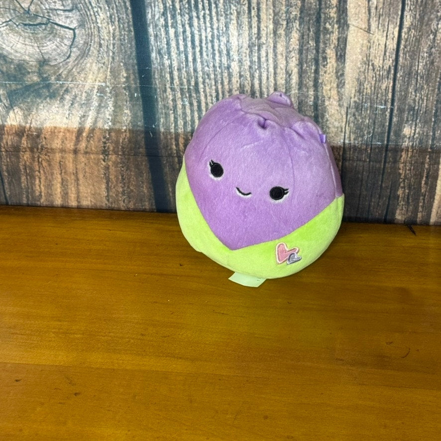 Jackie the Tulip Squishmallow 5" Purple Valentine's Day Plush 2023