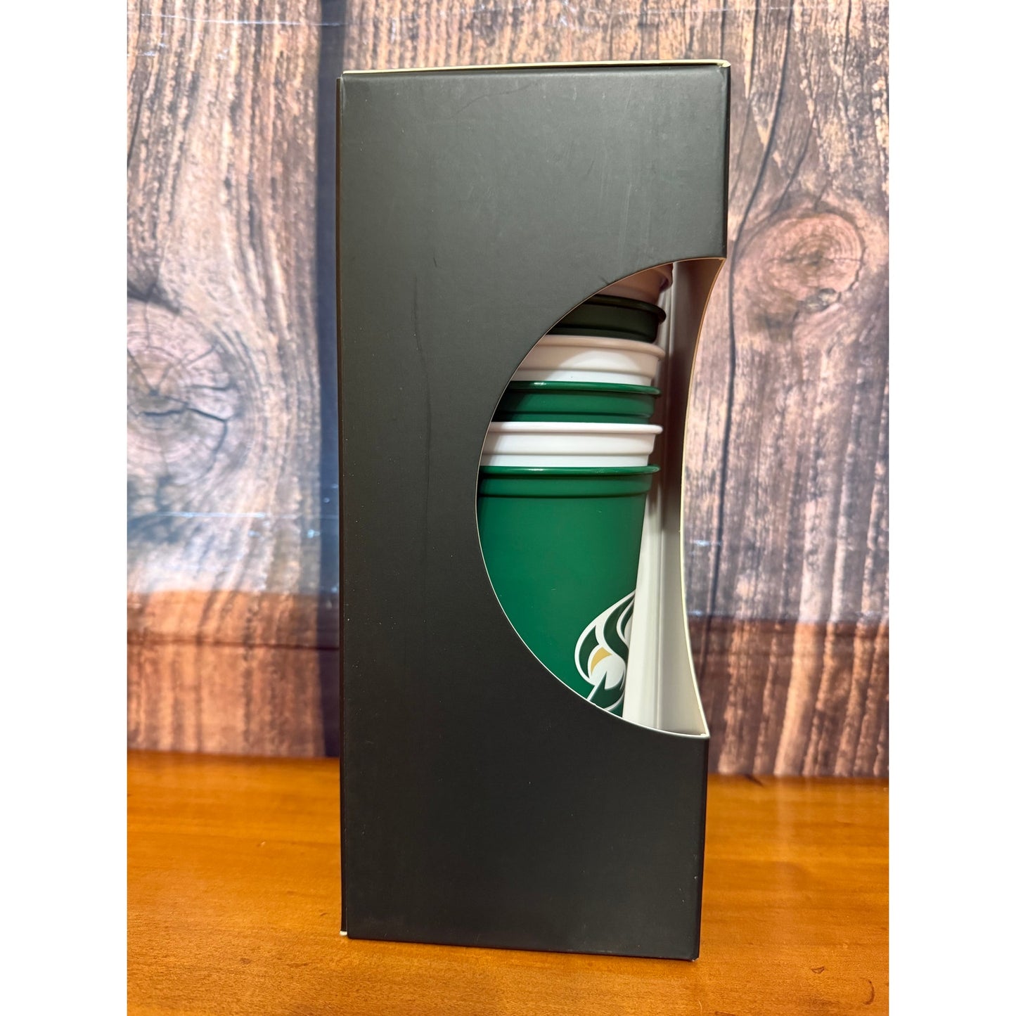 NEW Starbucks Campus Collection Sacramento State Reusable Hot Cups Set with Lids