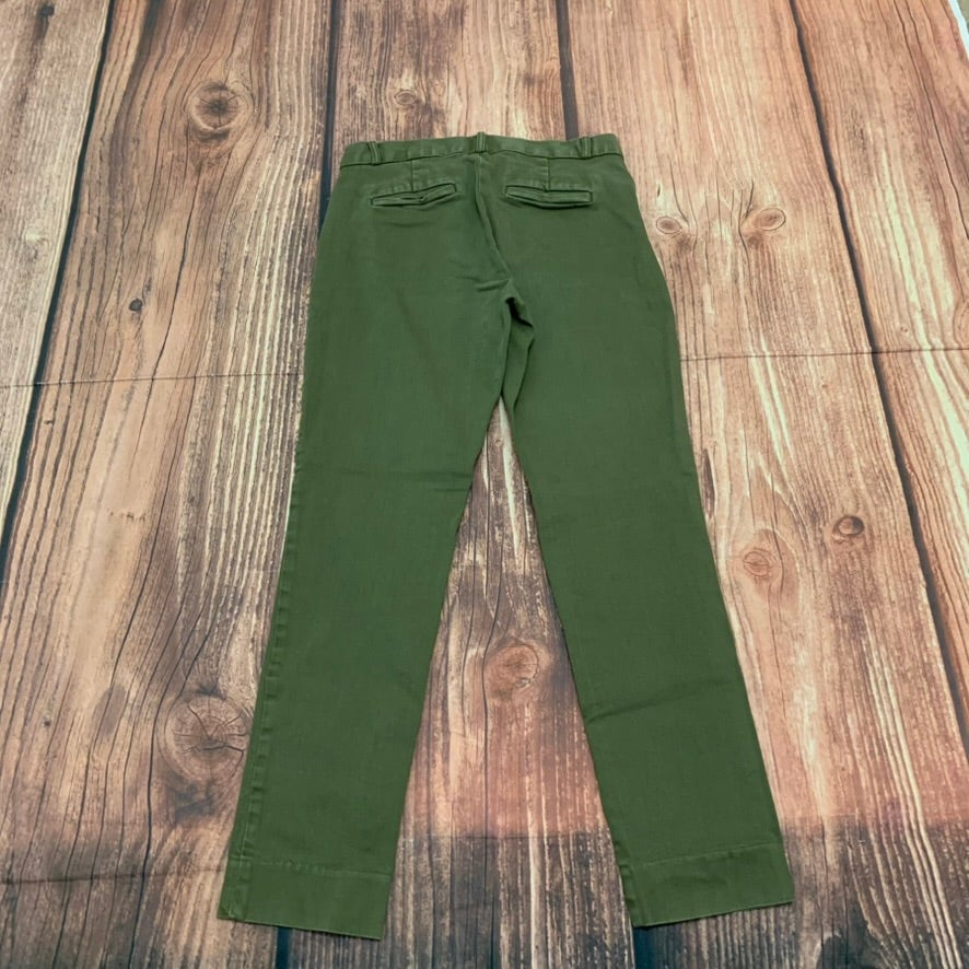 Banana Republic Sloan Chino Pants Womens Size 4 Olive Green