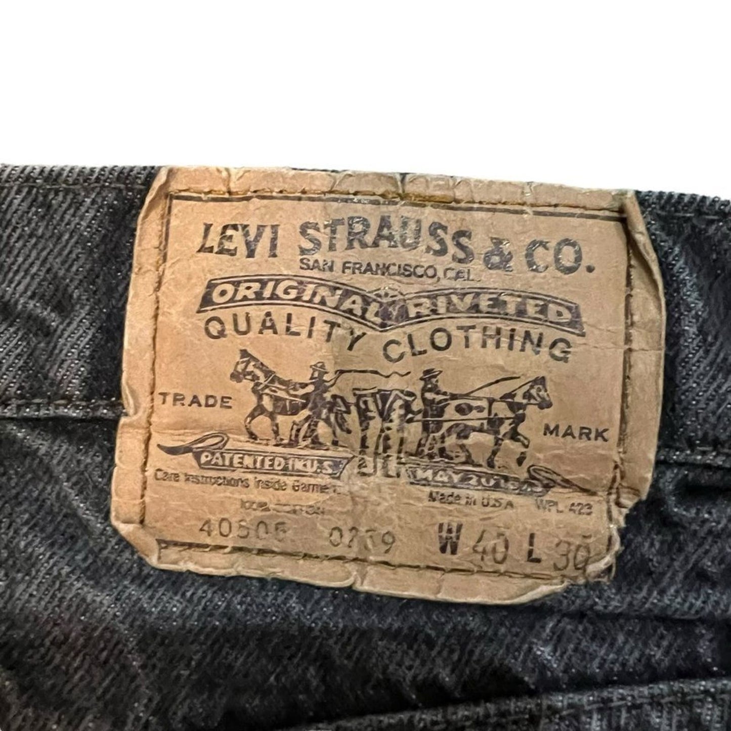 Vintage 90s Levi's Jeans - 40x30 - Retro 90's Made in USA